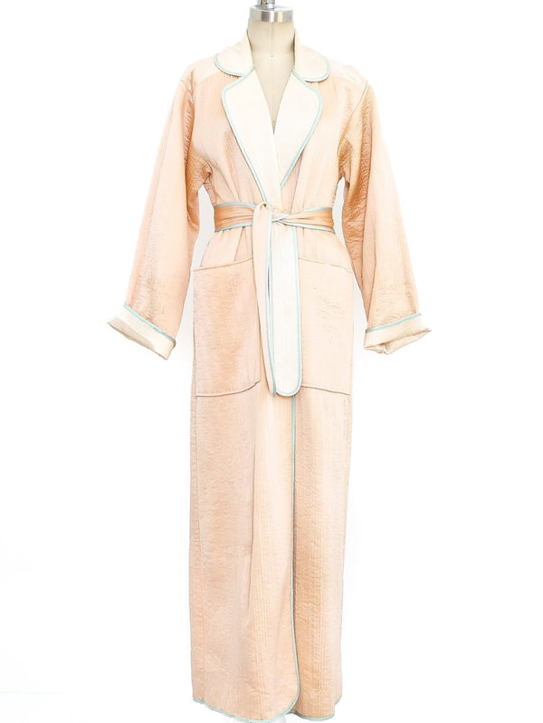 Fernando Sanchez Reversible Quilted Robe Jacket arcadeshops.com