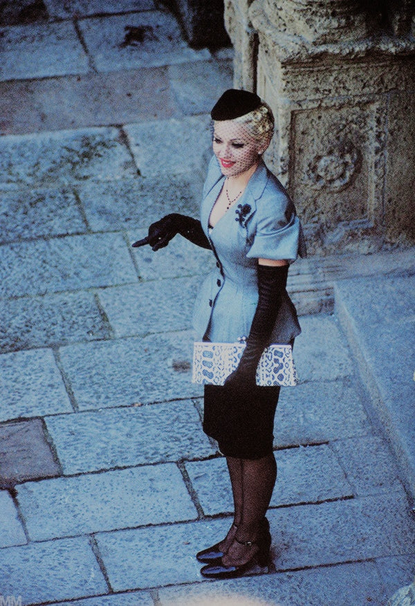 1995 John Galliano Houndstooth Skirt Suit