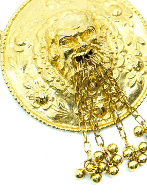 Judith Leiber Fringed Pendant Necklace Accessory arcadeshops.com