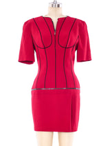 Thierry Mugler Convertible Zipper Dress Dress arcadeshops.com