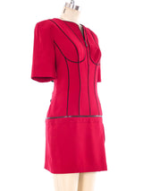 Thierry Mugler Convertible Zipper Dress Dress arcadeshops.com