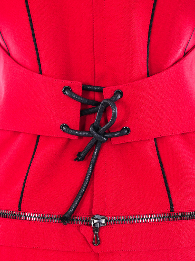 Thierry Mugler Convertible Zipper Dress Dress arcadeshops.com