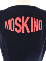Moschino Logo Stirrup Jumpsuit Suit arcadeshops.com