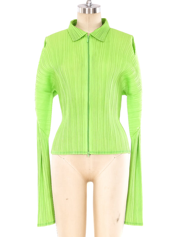 Issey Miyake Pleats Please Plisse Jacket Jacket arcadeshops.com