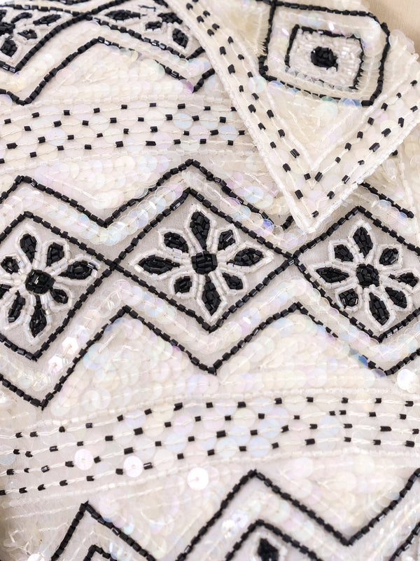 Embellished Cropped Jacket Jacket arcadeshops.com