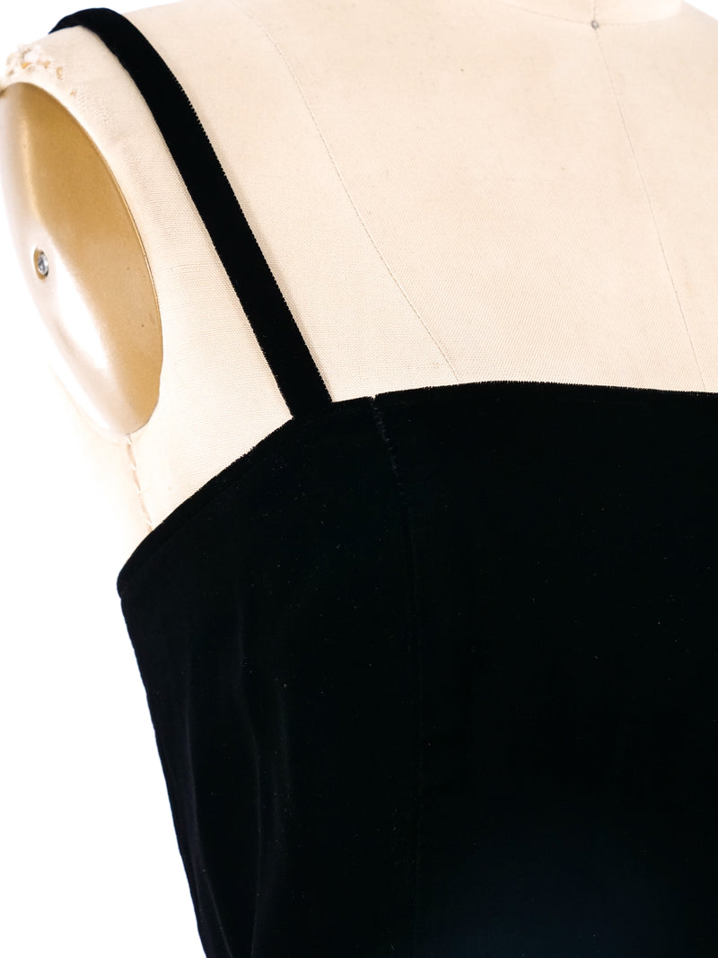 Yves Saint Laurent Tiered Skirt Ensemble Suit arcadeshops.com