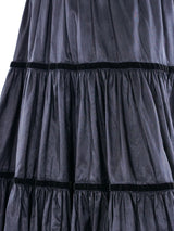 Yves Saint Laurent Tiered Skirt Ensemble Suit arcadeshops.com