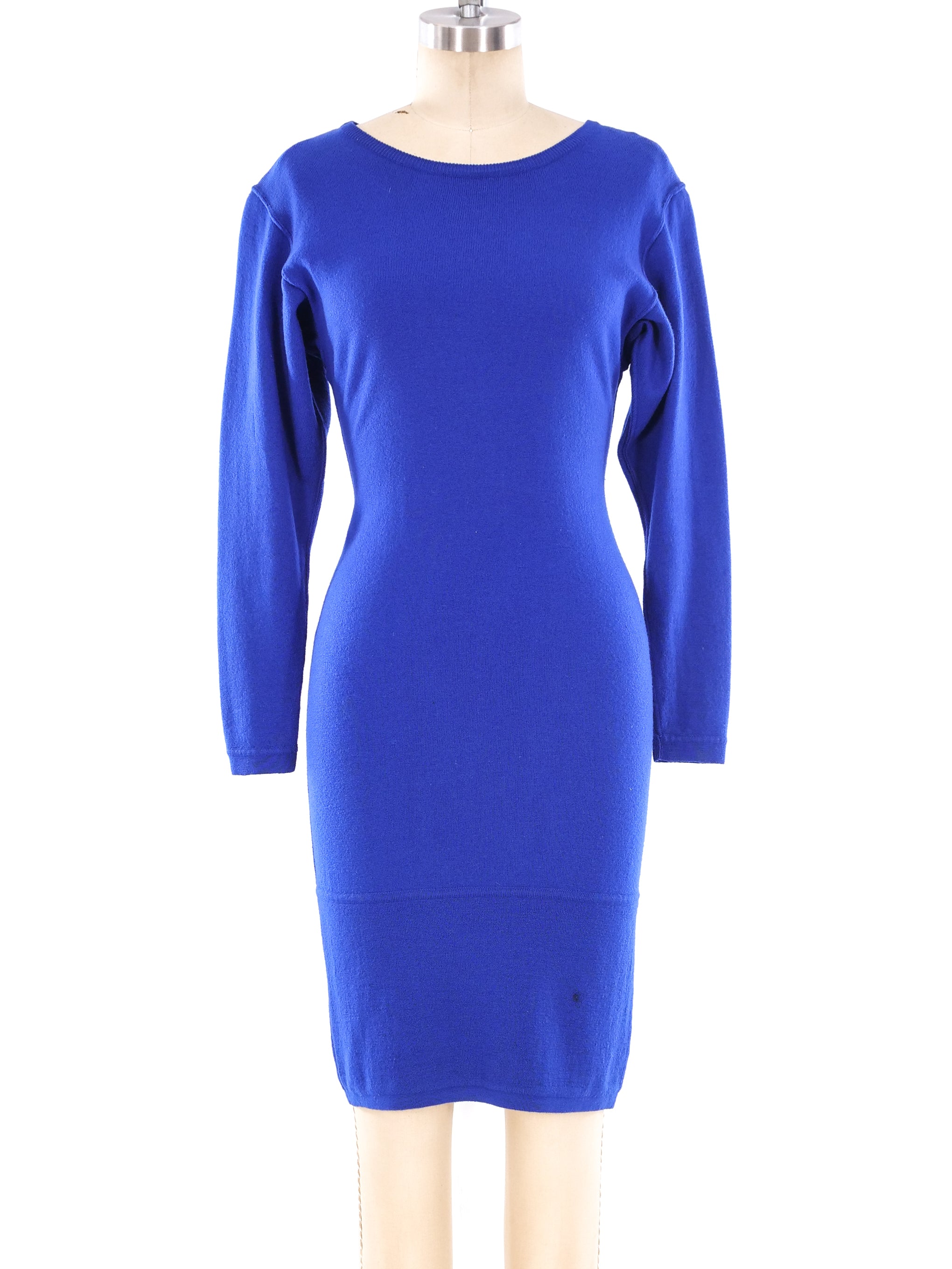 Royal blue sweater dress online