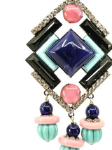 Lawrence Vrba Glass Bead Chandelier Earrings Accessory arcadeshops.com
