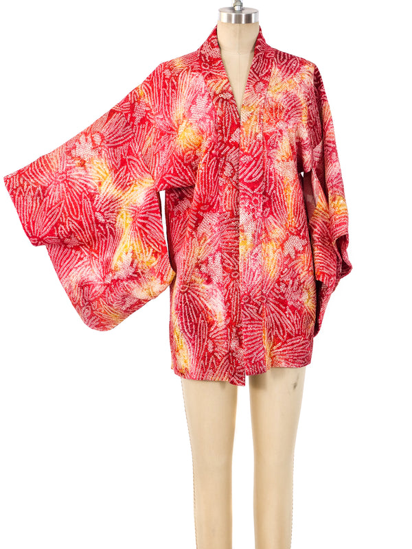 Tie Dye Shibori Kimono Jacket arcadeshops.com