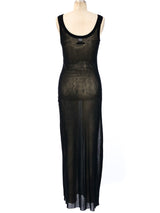 Jean Paul Gaultier Mesh Tank Dress Dress arcadeshops.com