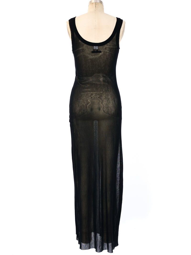 Jean Paul Gaultier Mesh Tank Dress Dress arcadeshops.com