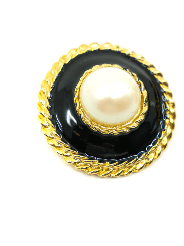 Faux Pearl Embellished Earrings Accessory arcadeshops.com