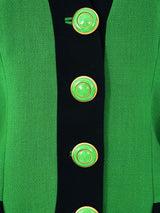 Gianni Versace Kelly Green Jacket Jacket arcadeshops.com