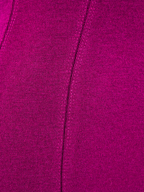 Alaia Raspberry Bodycon Knit Dress Dress arcadeshops.com