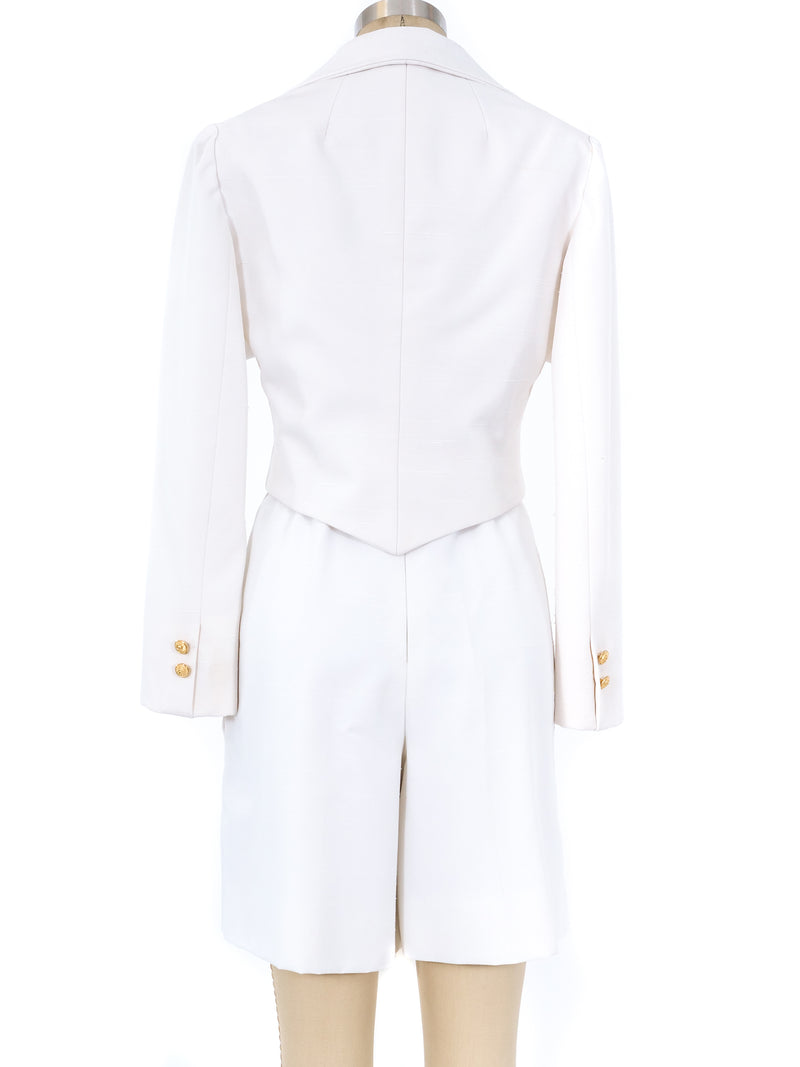 Geoffrey Beene Polka Dot Romper Ensemble Suit arcadeshops.com