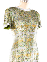 Neil Bieff Citrus Sequin Mini Dress Dress arcadeshops.com