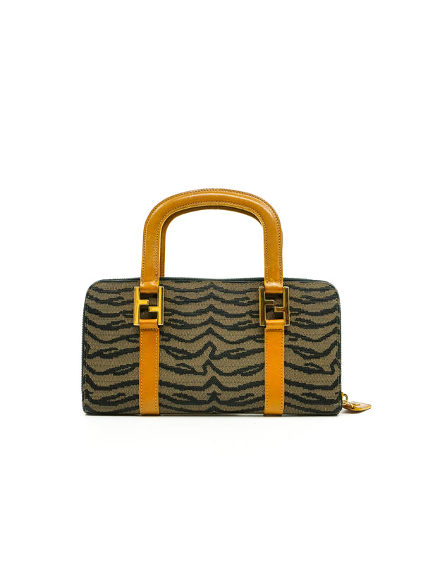 Fendi Top Handle Wallet Clutch Accessory arcadeshops.com