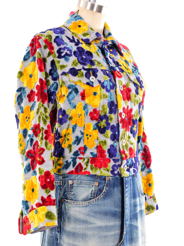 Junya Watanabe Tapestry Denim Duster Jacket arcadeshops.com