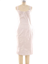 Gucci Polished Cotton Tank Dress Dress arcadeshops.com