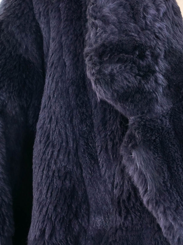 Sheared Rabbit Swing Coat Outerwear arcadeshops.com
