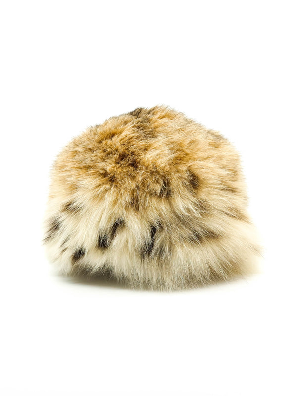 Fur Pillbox Hat Accessory arcadeshops.com