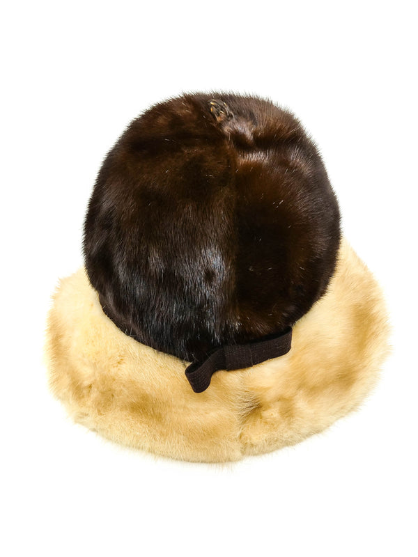 Mink Fur Bucket Hat Accessory arcadeshops.com