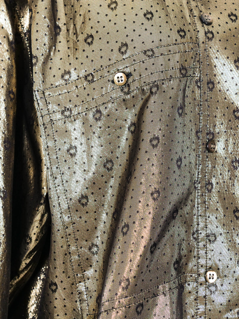 Escada Gold Lurex Top Top arcadeshops.com