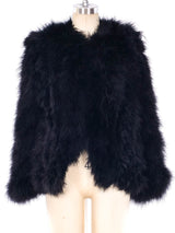 Marabou Feather Jacket Jacket arcadeshops.com