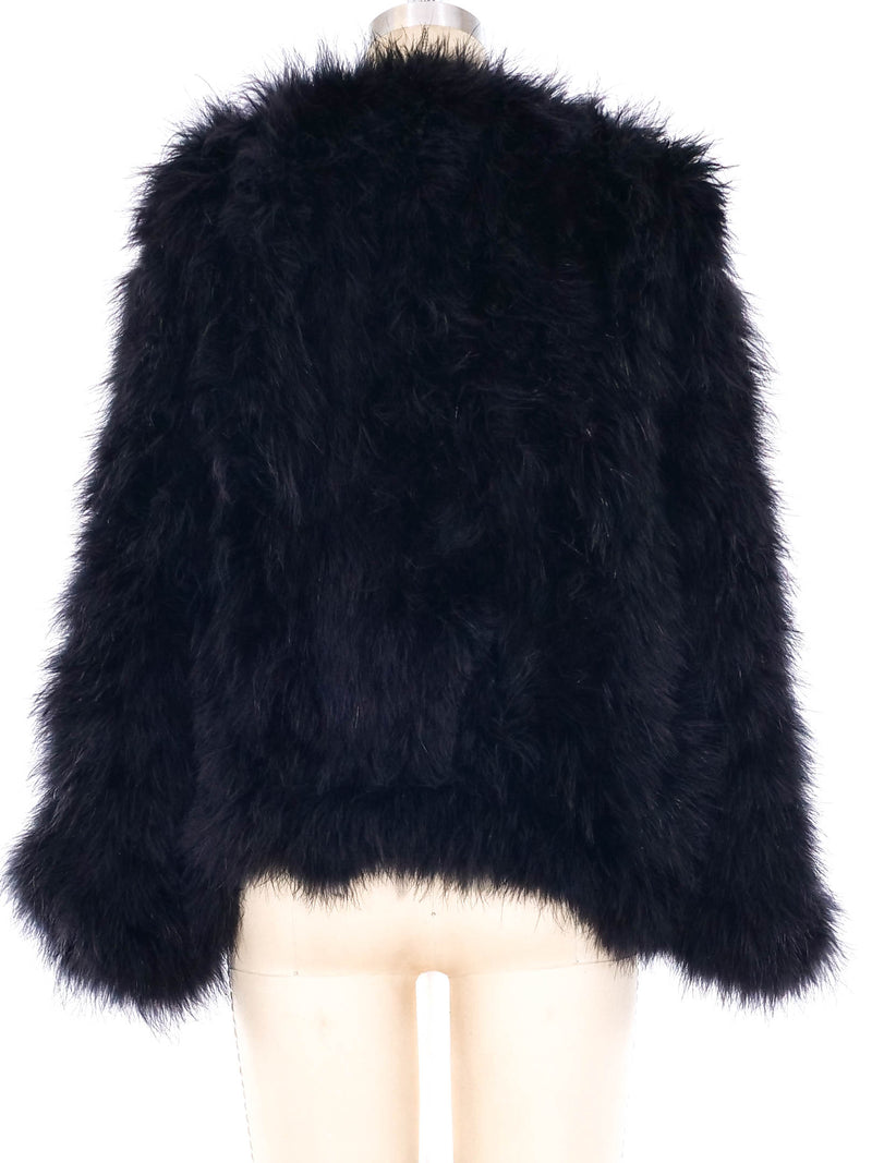 Marabou Feather Jacket Jacket arcadeshops.com