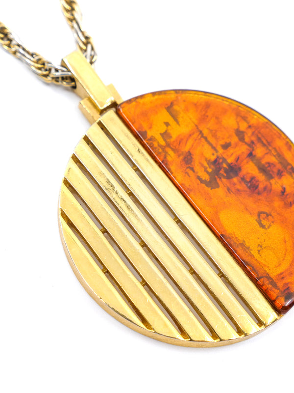 Art Deco Pendant Necklace Accessory arcadeshops.com