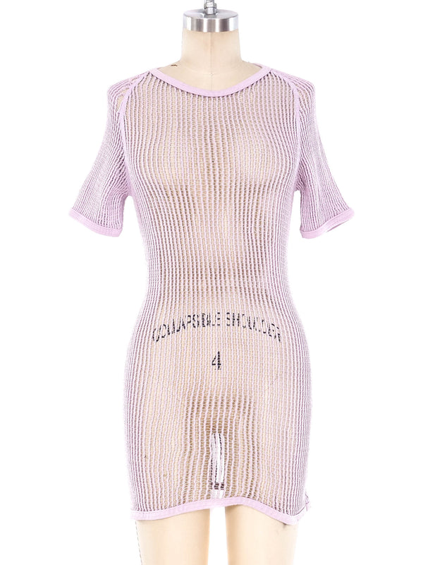 1970's Czech Military Mesh Tee Top arcadeshops.com