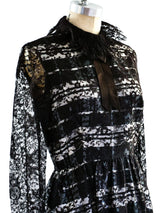 Geoffrey Beene Lace Overlay Maxi Dress Dress arcadeshops.com