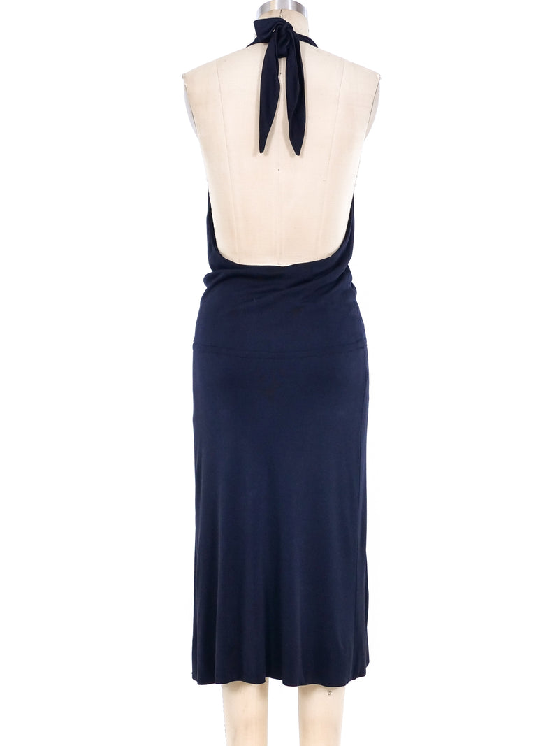 1970's Halston Halter Dress 1970's Halston Halter Dress