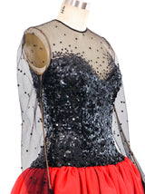 Paul Louis Orrier Sequin Embellished Cocktail Dress Dress arcadeshops.com