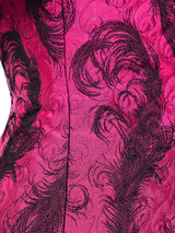 Patrick Kelly Feather Trimmed Quilted Dress Dress arcadeshops.com