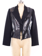 Christian Dior Snakeskin Embellished Jacket Jacket arcadeshops.com