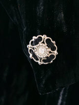 Pauline Trigere Crushed Velvet Jacket Jacket arcadeshops.com