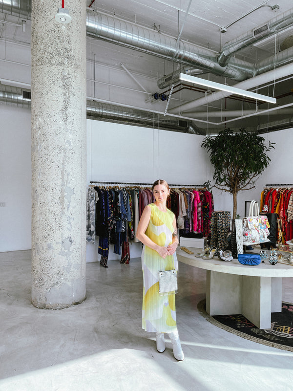 Issey Miyake Lemon Tank Dress Dress arcadeshops.com