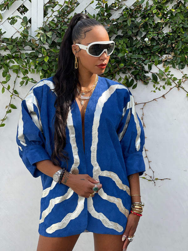 Terry and Toni Painted Suede Jacket Jacket arcadeshops.com