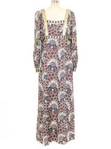 Jean Varon Floral Printed Gown Dress arcadeshops.com