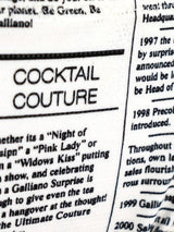 John Galliano Newsprint Bikini Suit arcadeshops.com