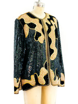 Judith Ann Quilted Sequin Jacket Jacket arcadeshops.com