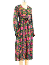 Judith Ann Tissue Silk Floral Dress Dress arcadeshops.com