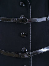 Karl Lagerfeld Belted Jacket Jacket arcadeshops.com