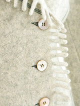 Alaia Fringe Trimmed Wool Jacket Jacket arcadeshops.com