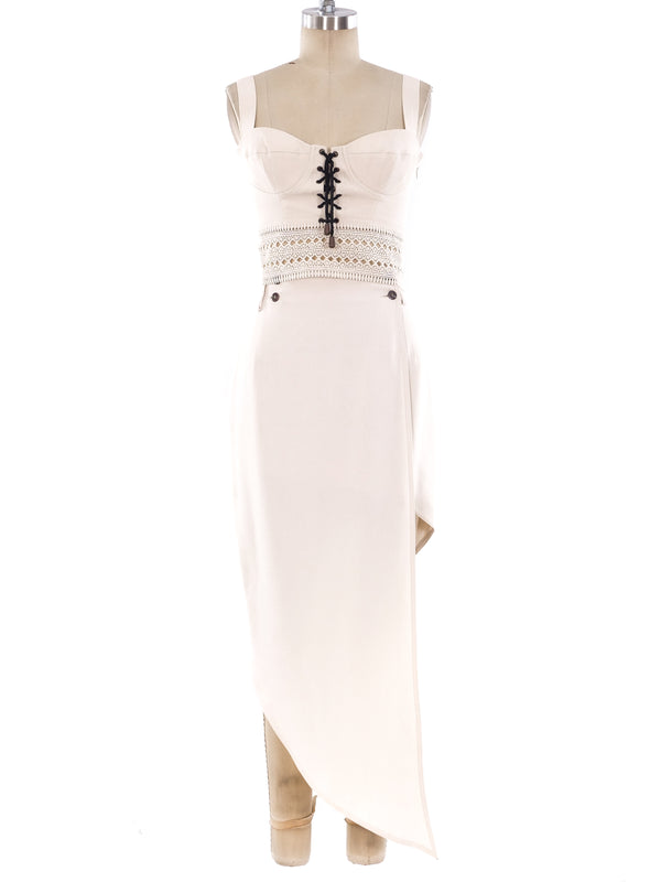 Ozbek Bustier Ensemble Suit arcadeshops.com