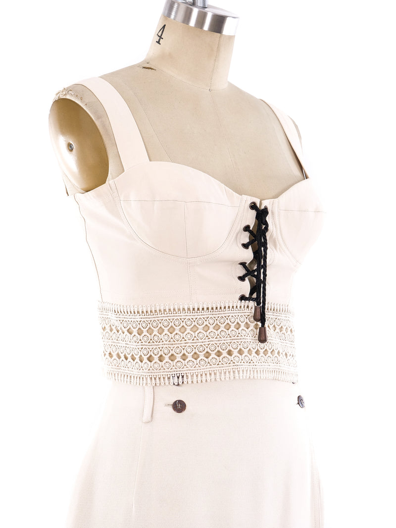 Ozbek Bustier Ensemble Suit arcadeshops.com