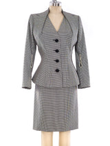 John Galliano Houndstooth Suit Suit arcadeshops.com