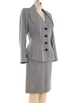 John Galliano Houndstooth Suit Suit arcadeshops.com